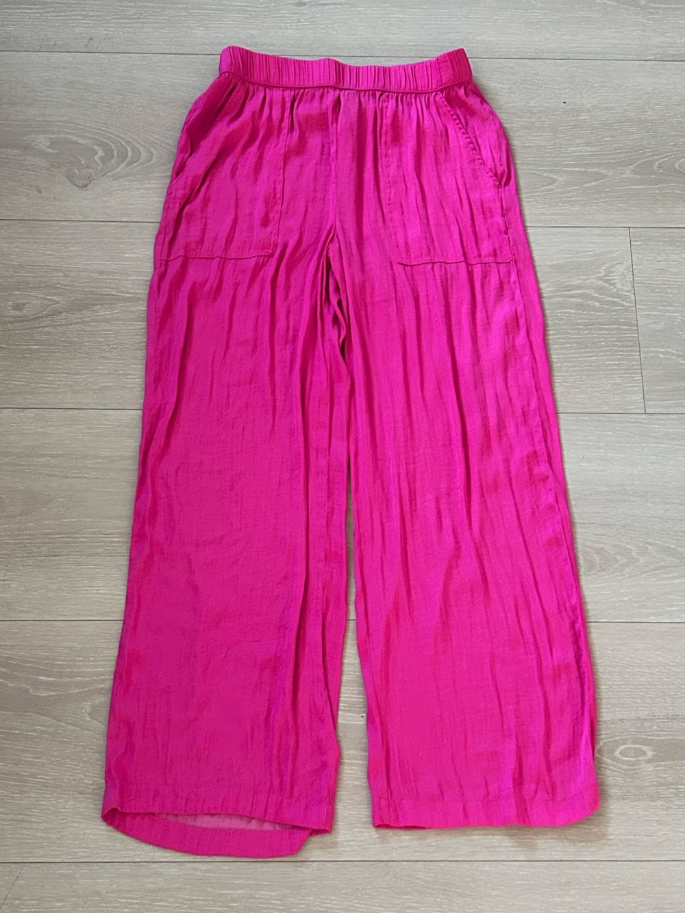 Rachel Zoe Hot Pink Wide-Leg SOFT Women's Pants